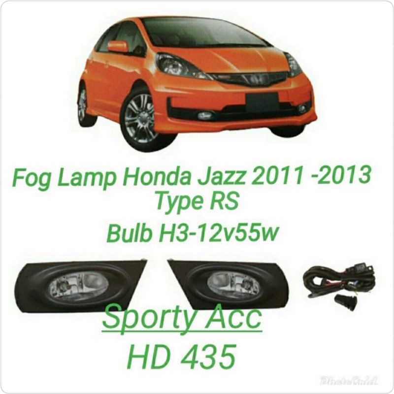 Fog Lamp Jazz 2011-2013 Type RS HD435