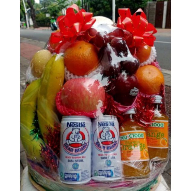 

Parcel Buah + Bear Brand + C1000