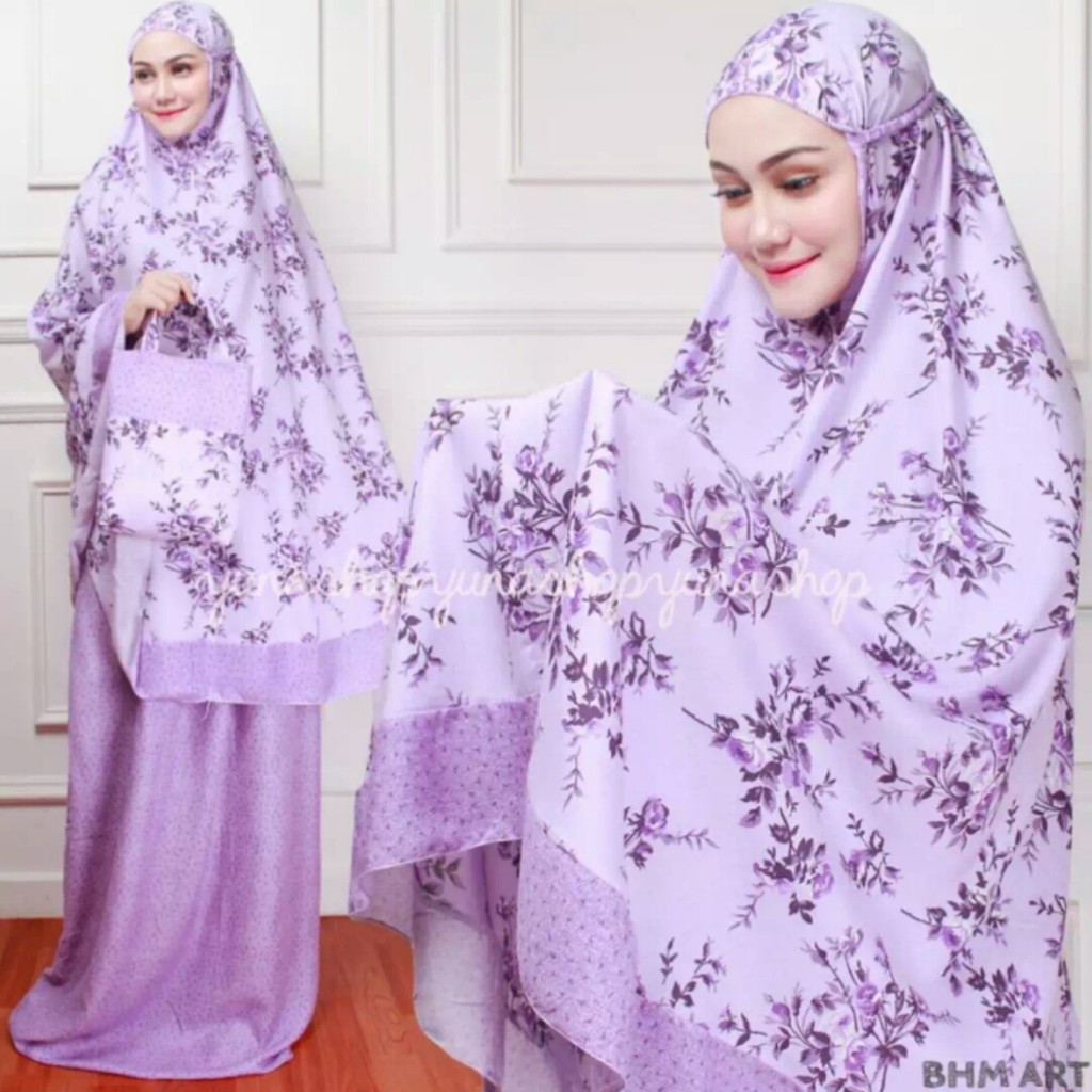 Flam mukena dewasa mukena corak Mukena Elvira rayon mukena termurah dan terbaru trend 2021