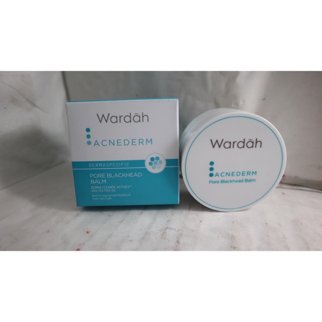 wardah acnederm pore blackhead balm 20 g / WARDAH BALM PORE