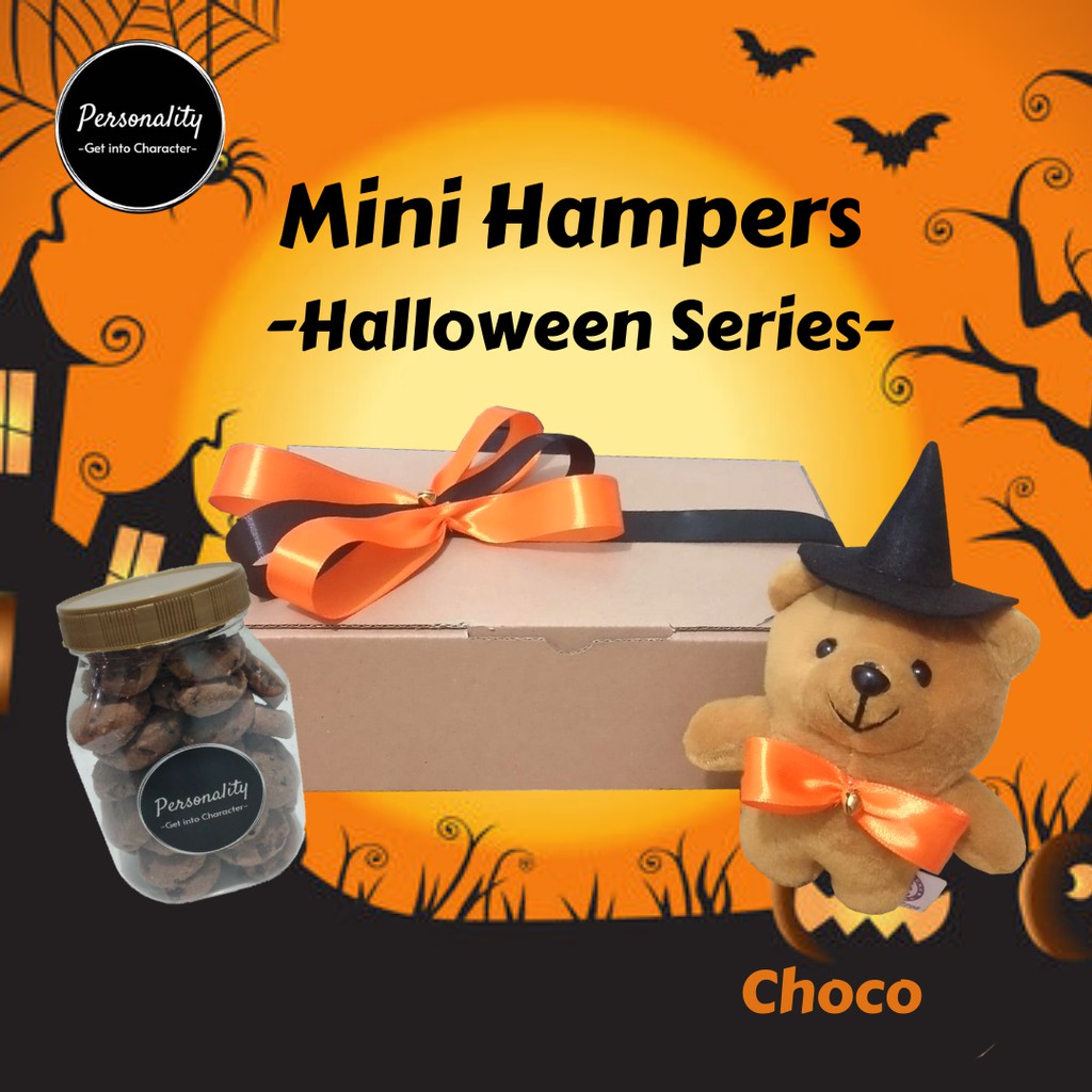 

Kado Hampers Bear and Cookies Hadiah Halloween Series