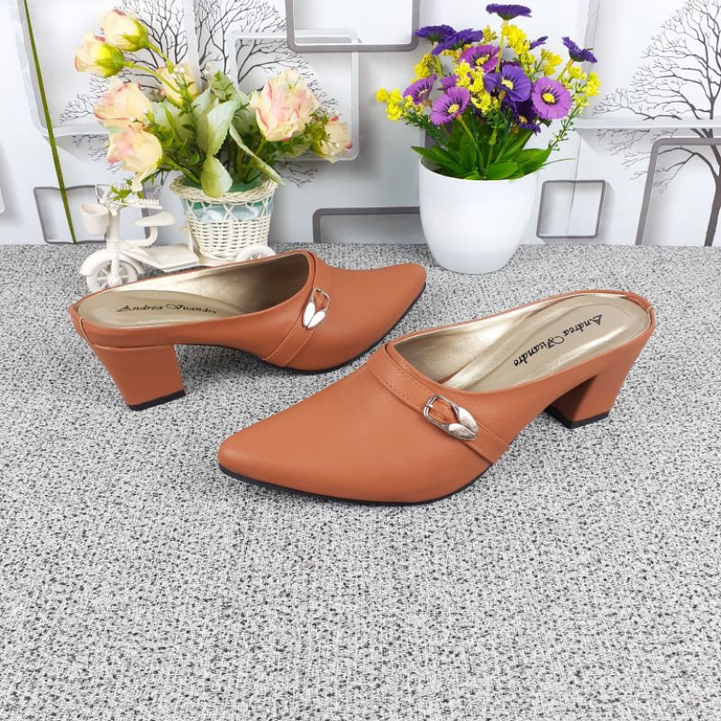 Andrea Visandro Sandal Hak Wanita 5 cm Davina BP 02-2