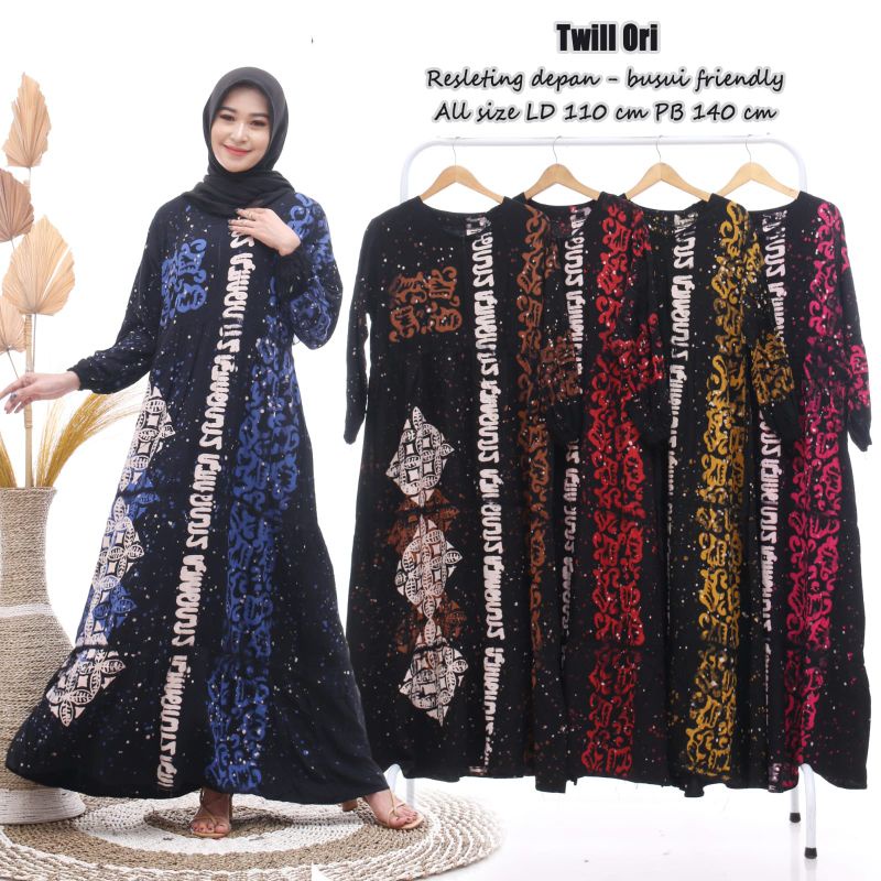 gamis masa kini berkualitas bahan bagus