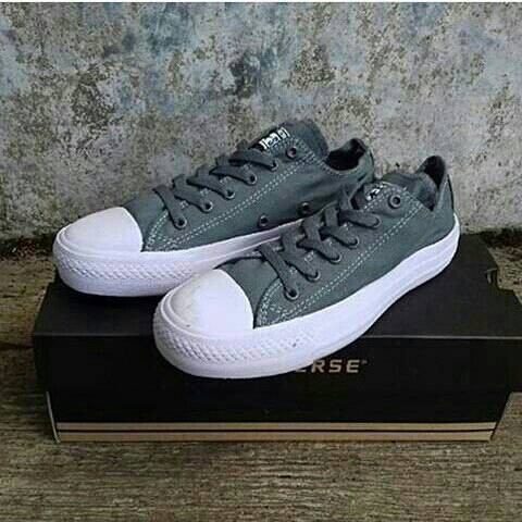 Sepatu Basket Kuliahsepatu converse ct ox grey unisex