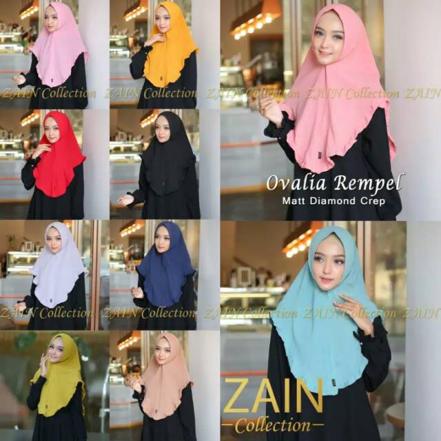 HIJAB INSTAN OVALIA REMPEL ORI ZAIN