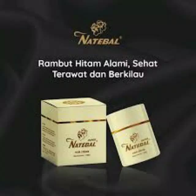 Jual Natebal Super Hair Cream Penghitam Rambut Indonesia Shopee Indonesia