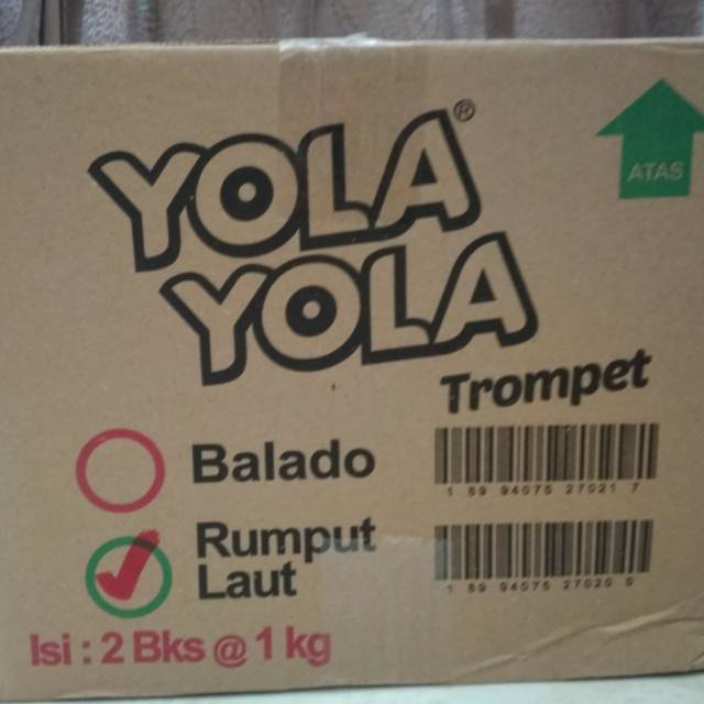 

YOLA YOLA rumput laut terompet