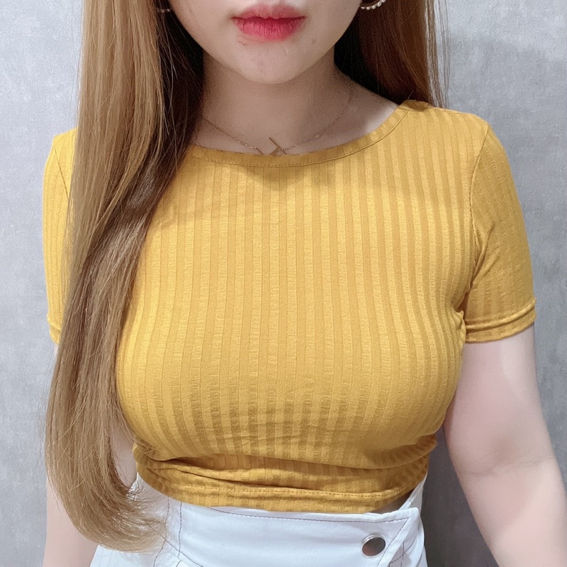 Sexy Backless Crop Top | Atasan Wanita Korean Fashion | Maimon Grosir