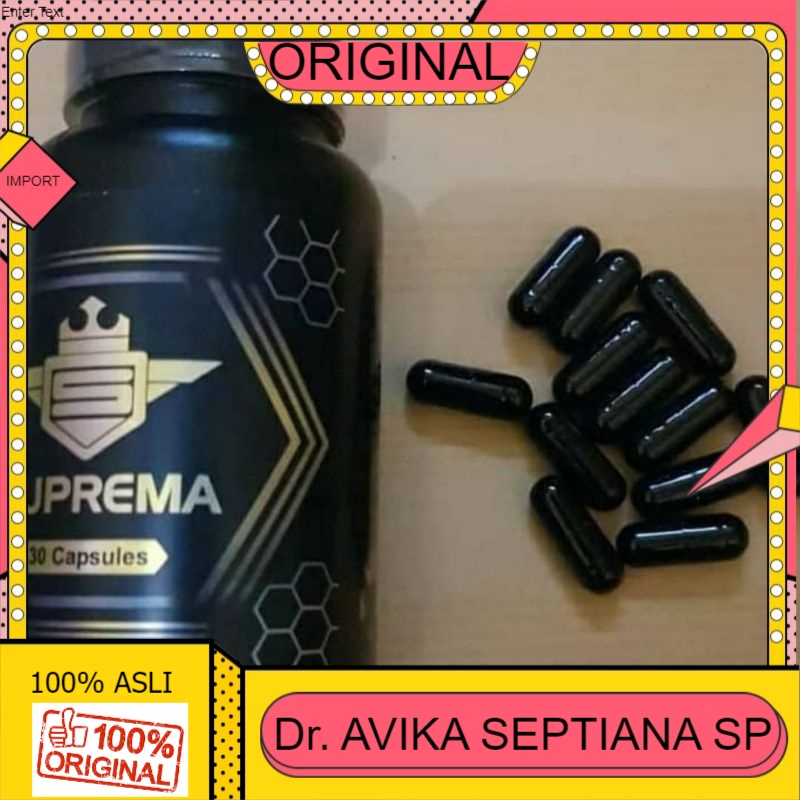 100% ASLI Obat Pembesar Suprema Asli Dijamin