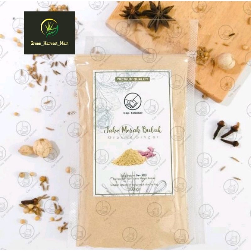 

100 gr Jahe Merah Bubuk Murni /REMPAH JAHE MERAH MURNI