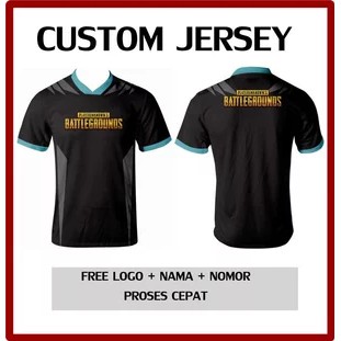 Baju Kaos Jersey Gaming PUBG Versi 374 - Baju Esports Gamers Custom