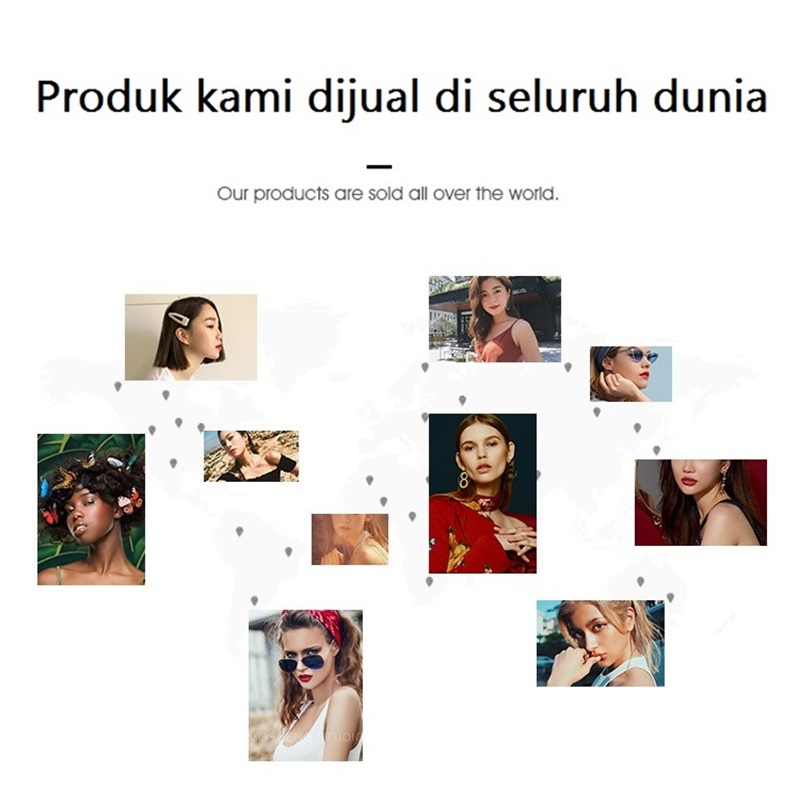 Kalung Liontin Necklace Kunci Logam Rantai Emas Retro Sederhana Punk Wanita Choker