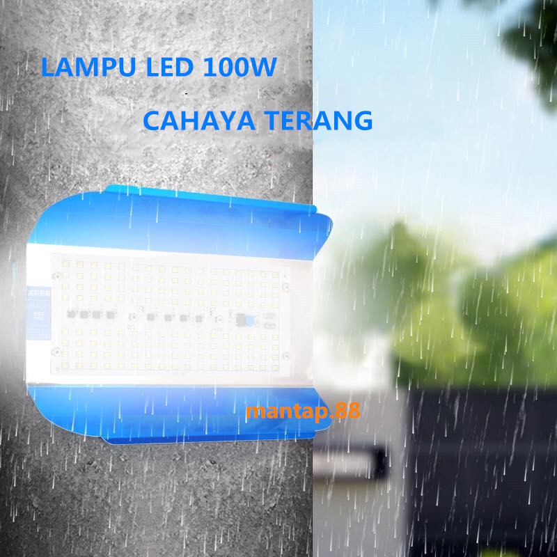 LAMPU JALAN 100W PJU LED SUNLAMP SOROT OUTDOOR / Lampu Sorot Tungsten Lodine