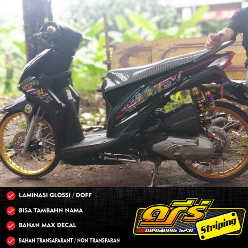 Striping Beat Fi 2014 Thailand Variasi