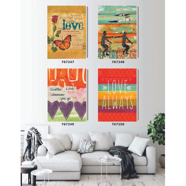 

Buku Tulis / Notebook / A5 Jepang / Love / Set 2757