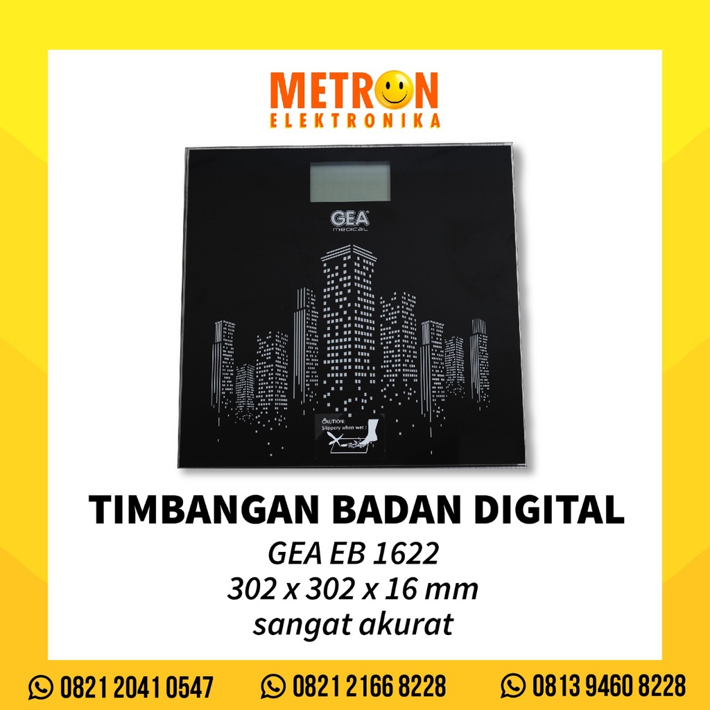 GEA EB 1622 TIMBANGAN BADAN DIGITAL / EB1622