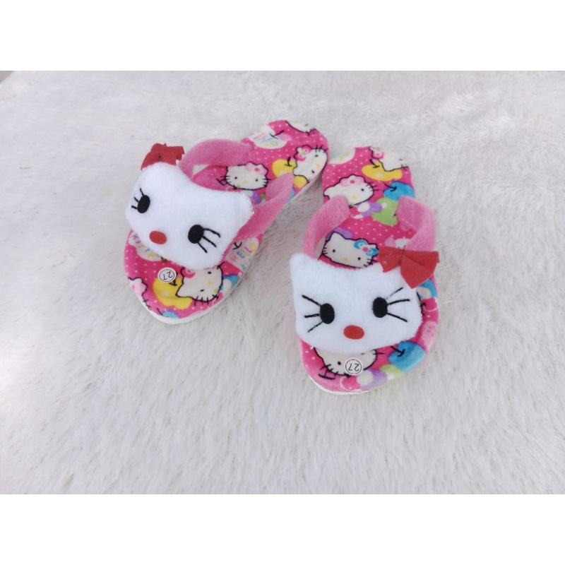 Sandal Bulu Anak Motif  Terbaruuu | TERMURAAHH