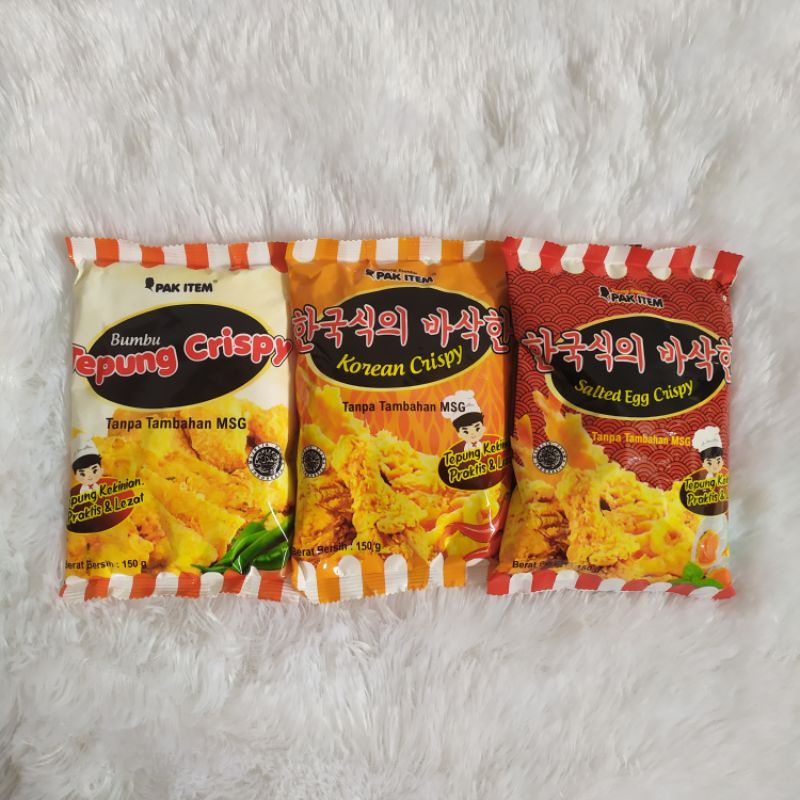 

Tepung Bumbu Serba Guna "Pak Item" Tanpa MSG 150 gr