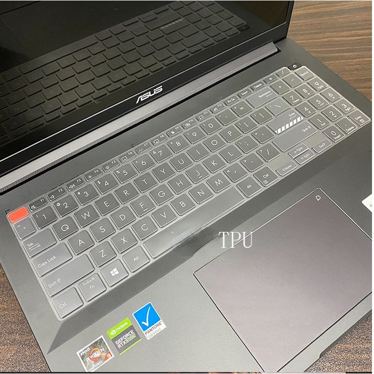 Film Pelindung Keyboard Bahan Silikon Untuk ASUS Inspiron 15 &quot;OLED Pro16 M7600Q M3500Q K3500P Notebook R9 Pro15.6 M3500Q K3500P M7600Q