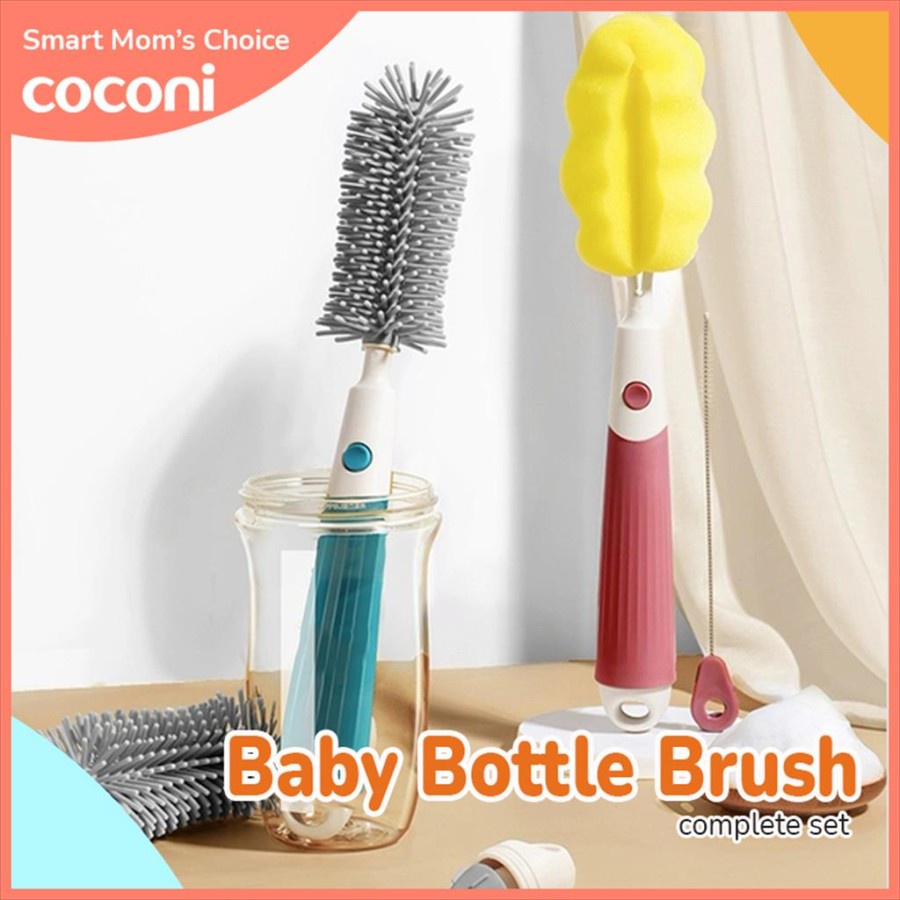 Coconi Baby Bottle Brush Complete Set