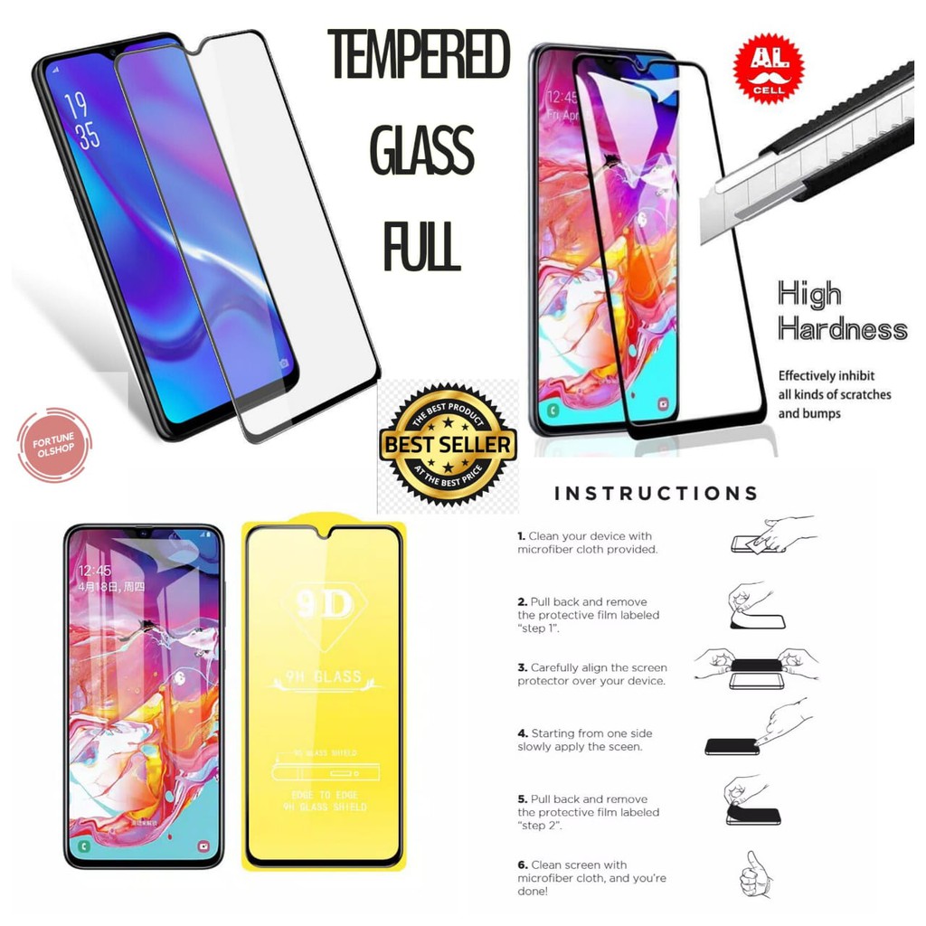 (JC) TEMPERED GLASS FULL IPHONE