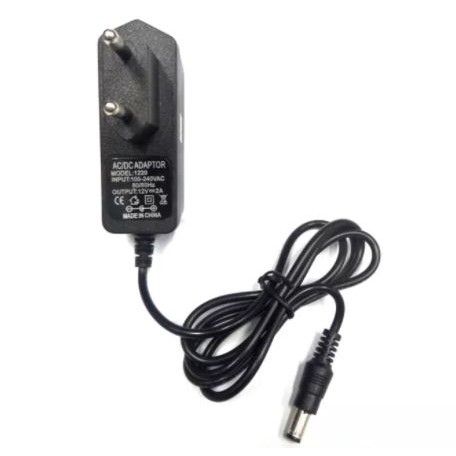 Adapter charger 12v 2a 5.5x2.5mm ac dc universal for cctv router modem tv box 1220 - adaptor power supply