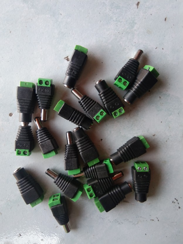 Konektor Jack Male Jantan Adaptor Serbaguna Pompa Dc 12v