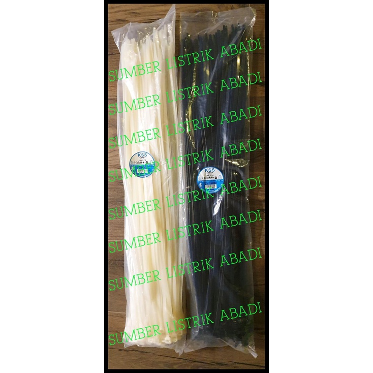 

BEST SELLER !!! KABEL TIES KSS CV 762 ISI 100PCS (HITAM/ PUTIH) TERLARIS