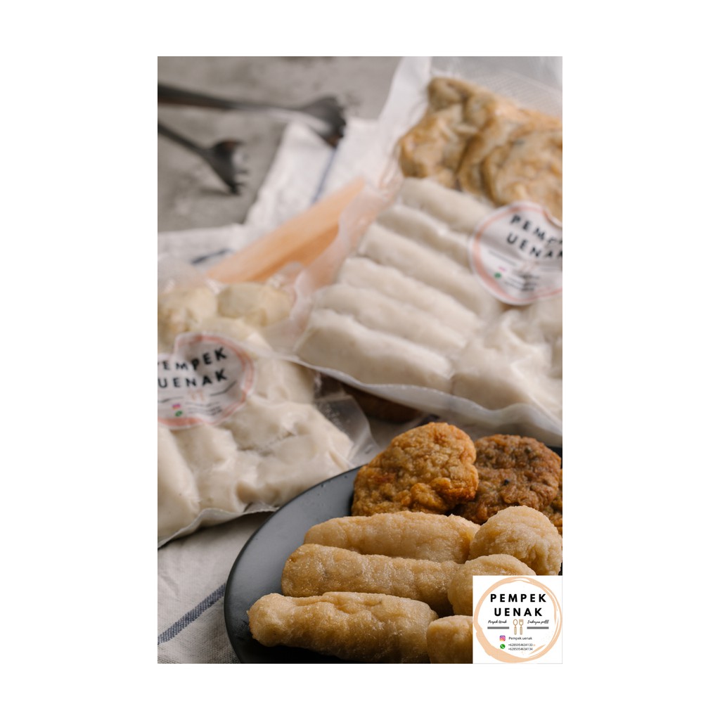 

Pempek Campur Ikan Tenggiri isi 12pcs