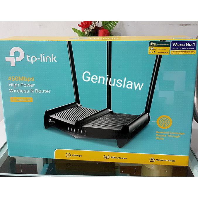 Tp Link Tl-Wr941Hp Tplink High Power Wifi Wireless Router Extender