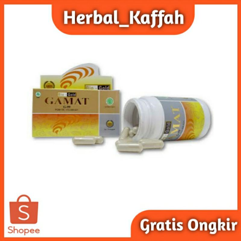 Kapsul gold gamat ( Bio-gold ) isi 75 Asli Original POM