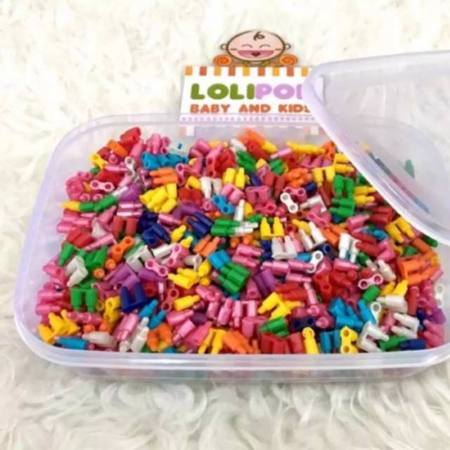 BONGKAR PASANG LEGO PELURU MINISET MAINAN ANAK
