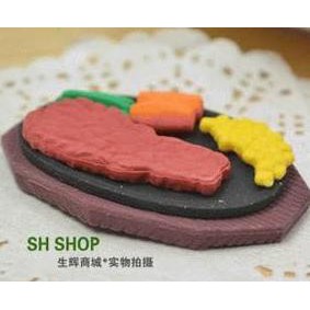 

PENGHAPUS BERBENTUK HIDANGAN STEAK