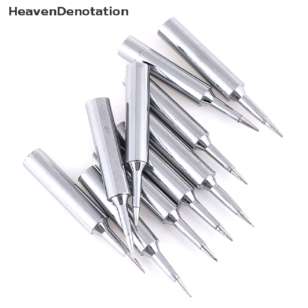 [HeavenDenotation] 10pcs 900m-t-i soldering tips sharp soldering replacement solder iron head tool