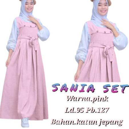 e26✰ SETELAN OVERAL ANAK PEREMPUAN USIA 11 12 13 14 15 16 TAHUN/CIKITA SET KIDS/PAKAIAN ANAK PEREMPU