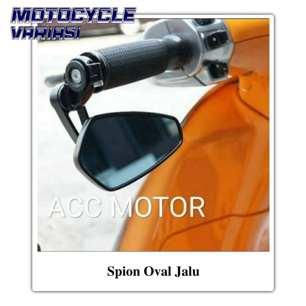 Promo !! Spion jalu oval cnc universal nmax aerox vespa vario mio dll