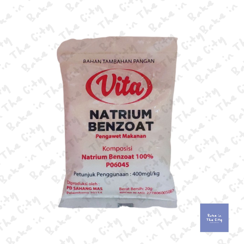 

Natrium Benzoat Vita - 20gr