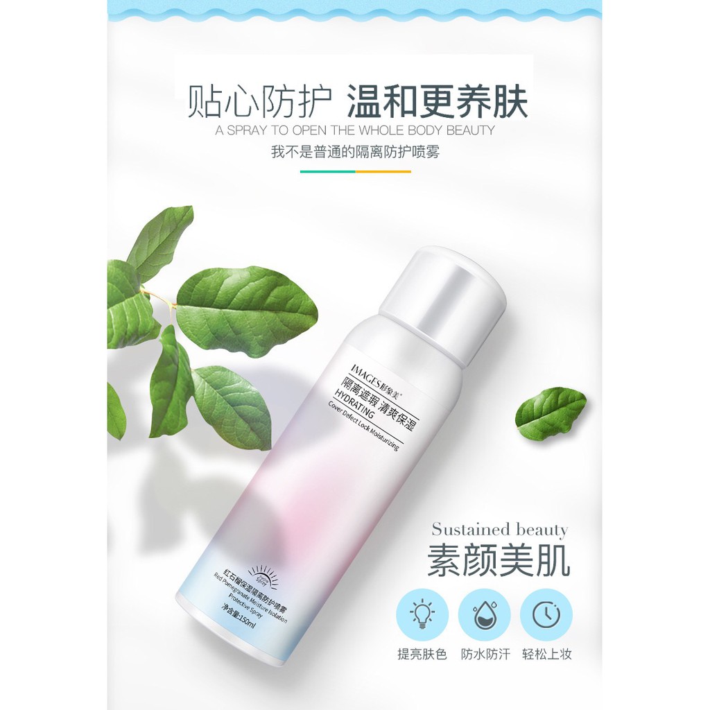 Body Spray/Hand Spray Moisturizing White Effect(memutihkan)