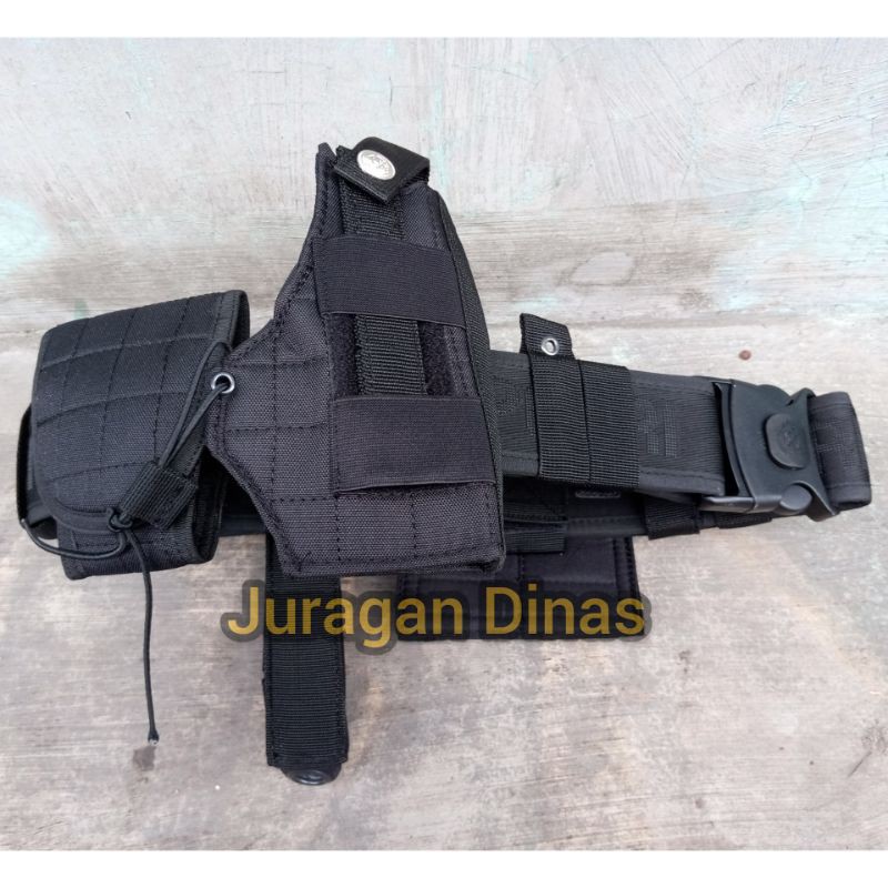 1 set Kopel Jatah POLRI 2020 / Brimob / Kopel Komando Hitam / Kopel Tactical / Kopel Blackhawk