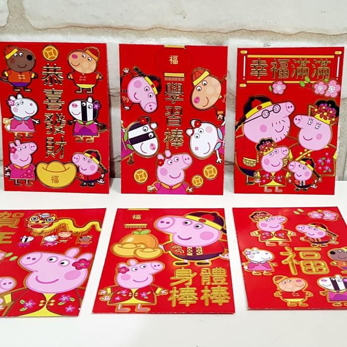 

Angpao Peppa Pig Tahun Baru Imlek 2019 Ampao Murah Kado Soevenir Imlek