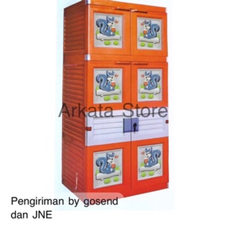 Lemari Plastik Gantung Club Miami Mr plass KUNCI dan Anti Lemari Plastik Gantung Club Miami Mr plass KUNCI dan Anti
