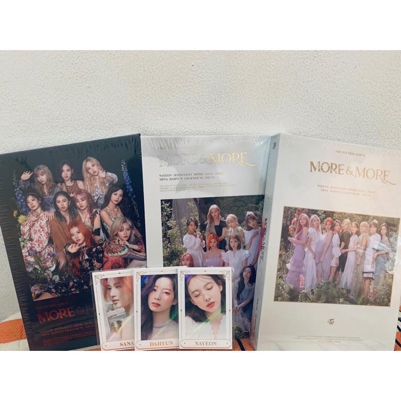 [READY STOCK] TWICE - MORE & MORE / MORE AND MORE