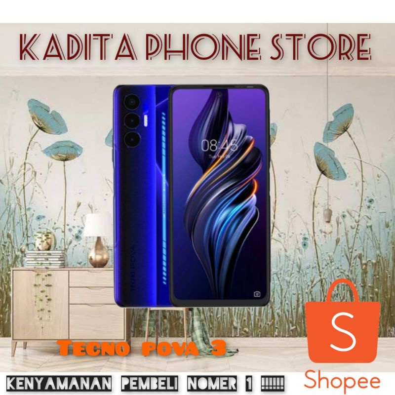 Tecno Pova3 LED Gaming Edition 6+5GB/128 NFC