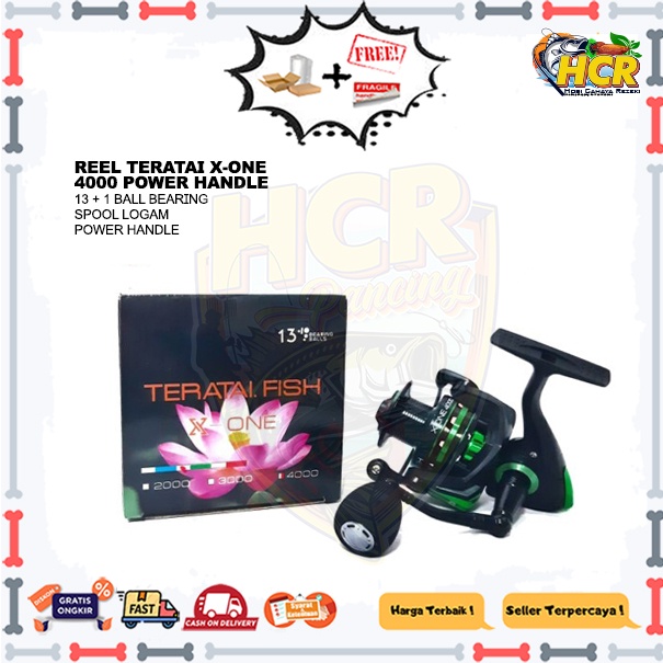 Reel Teratai X-One 4000 Power Handle