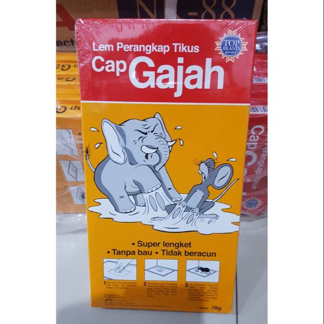 Lem Gajah Perangkap Tikus Cap Gajah 70g