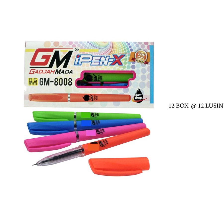 

Pulpen Ipen 2pcs X Gel Ink 0.38mm