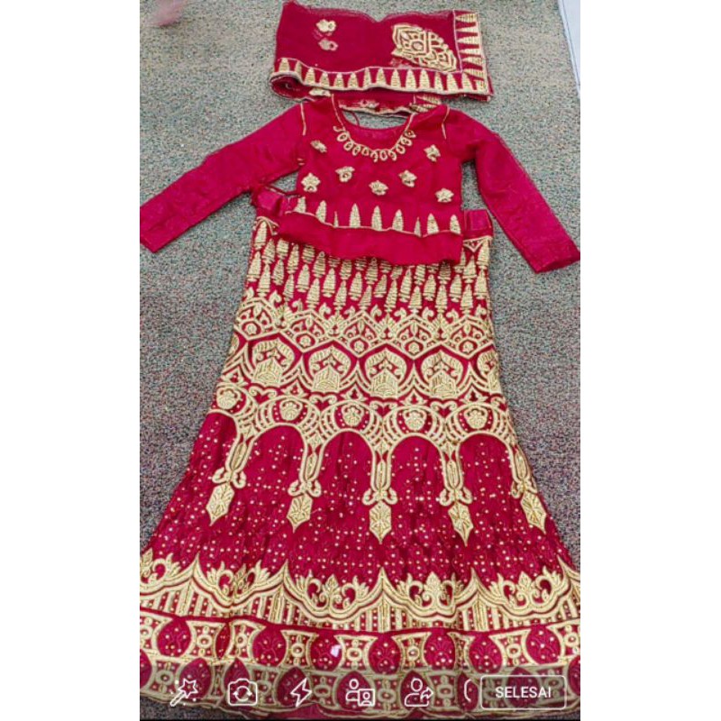 lehengga lenggha lengga sarung pengantin jodha akbar muslim fashion baju india pengantin bollywood