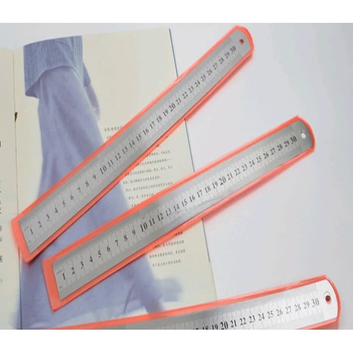 

Dijual Penggaris Besi / Stainless Steel Ruler (30cm)