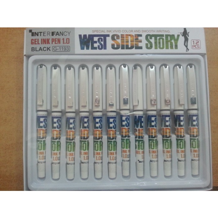 

Pena GP 1193 Warna Hitam Isi 12 pcs