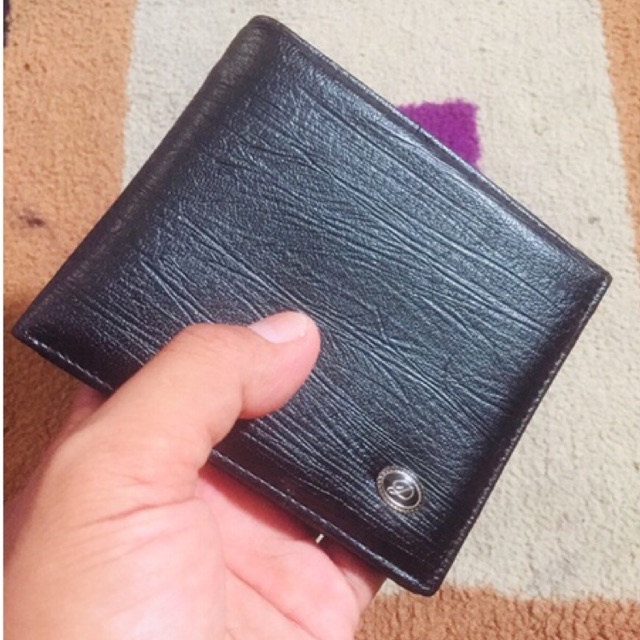 [anton hilmanto] dompet lipat bahan kulit sintetis bona urat kayu logo #dompet #dompetlipat #dompetpria #dompetcowok #dompetbagus #dompetlokal